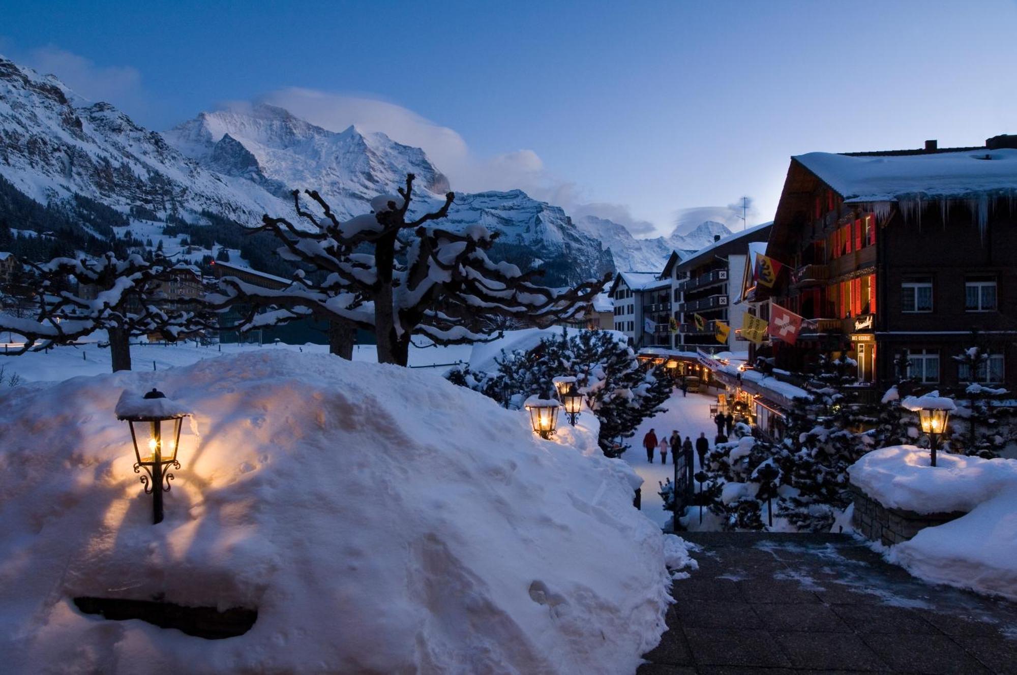 Hotel Schoenegg Wengen Zewnętrze zdjęcie