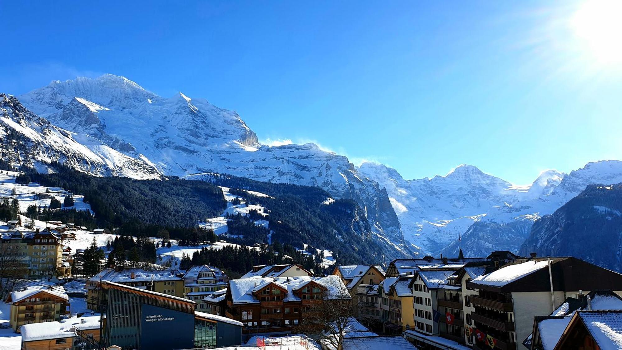 Hotel Schoenegg Wengen Zewnętrze zdjęcie